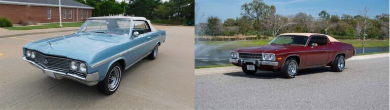 5 Slowest Muscle Cars from the 60s