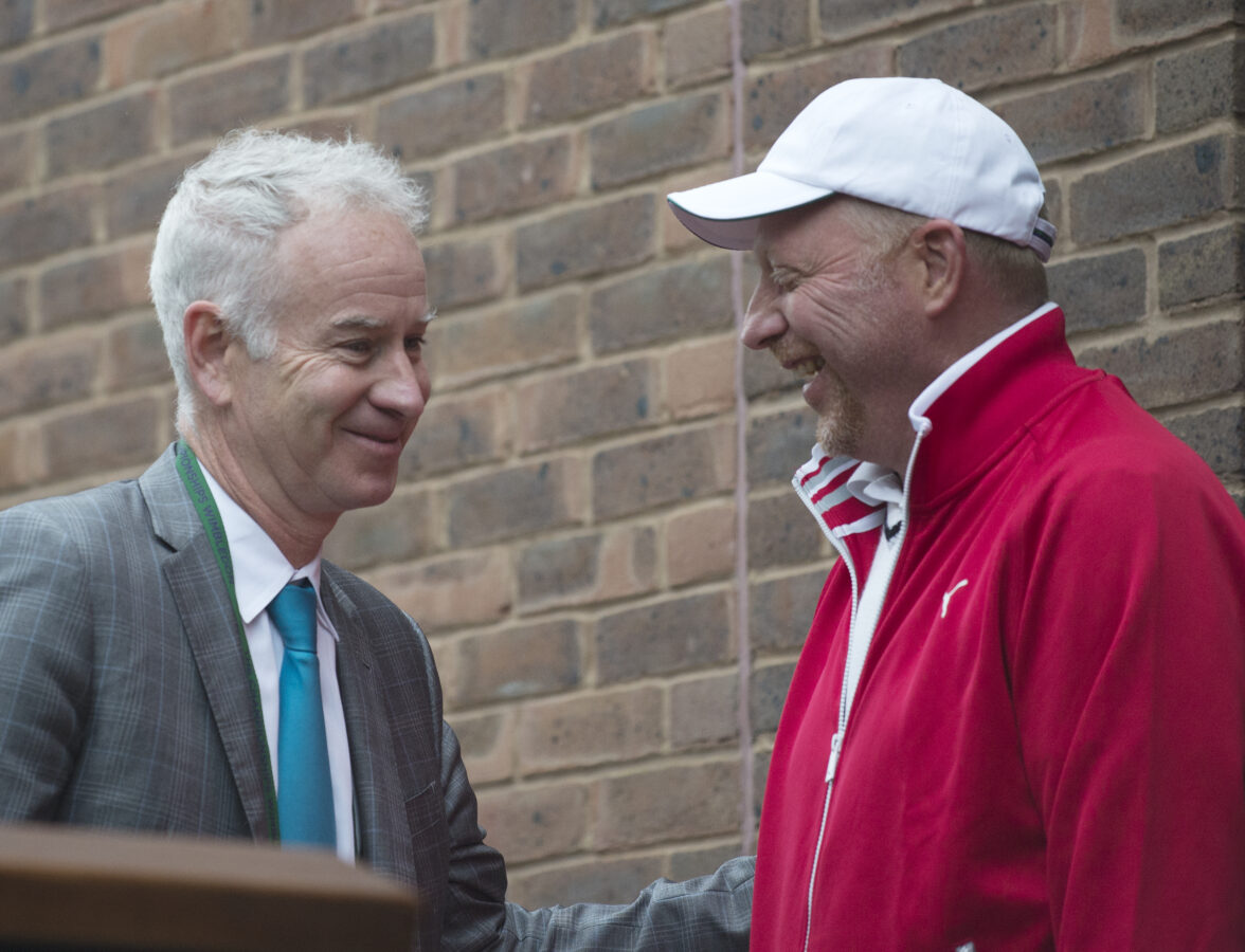 John McEnroe and Boris Becker