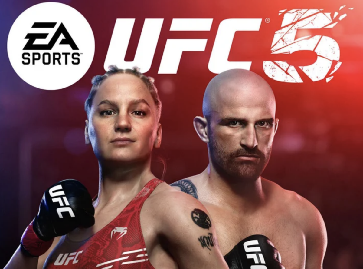 Valentina Shevchenko and Alexander Volkanovski as cover athletes for UFC 5