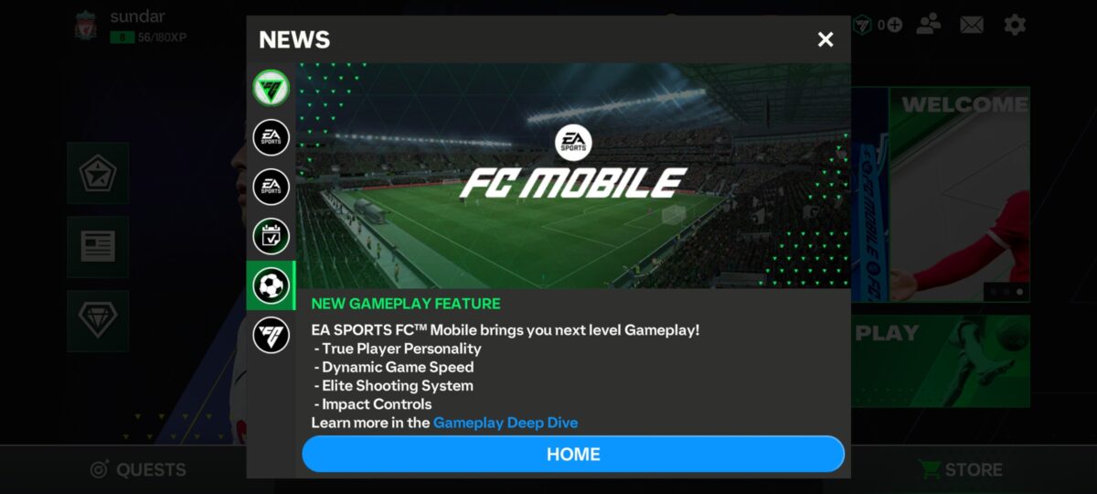 EA fc mobile features