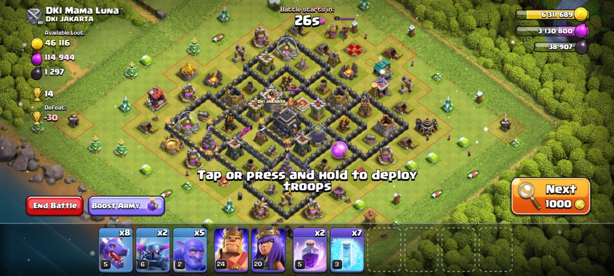 clash of clans lunar new year event 2024