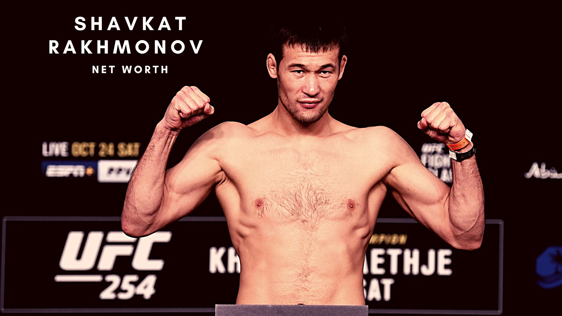 Shavkat Rakhmonov is one of the top fighters in the UFC