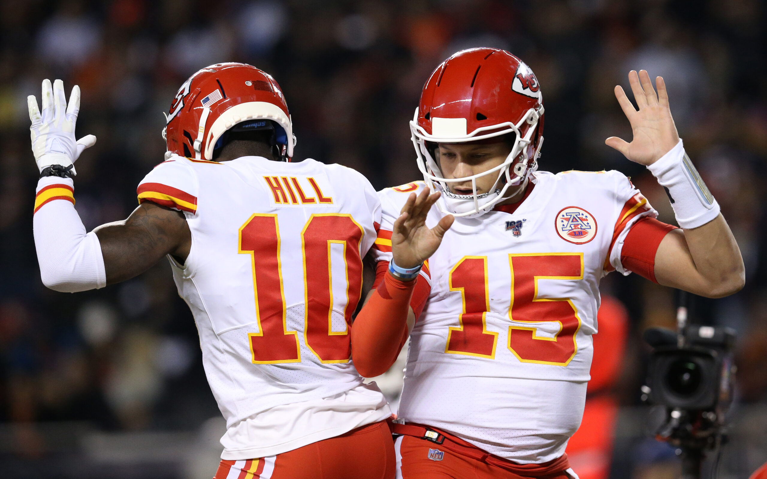 Tyreek Hill was not a believer in Patrick Mahomes. He is now. Swipe to see  @cheetah and @patrickmahomes' reactions to Hill's comments to…