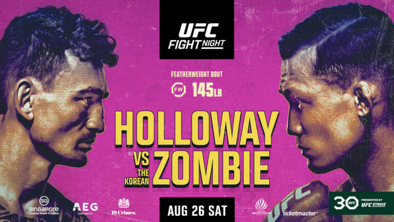 UFC FIGHT NIGHT: HOLLOWAY VS. THE KOREAN ZOMBIE LIVE STREAM WITHOUT REDDIT STREAMS, BUFFSTREAMS OR CRACKSTREAM