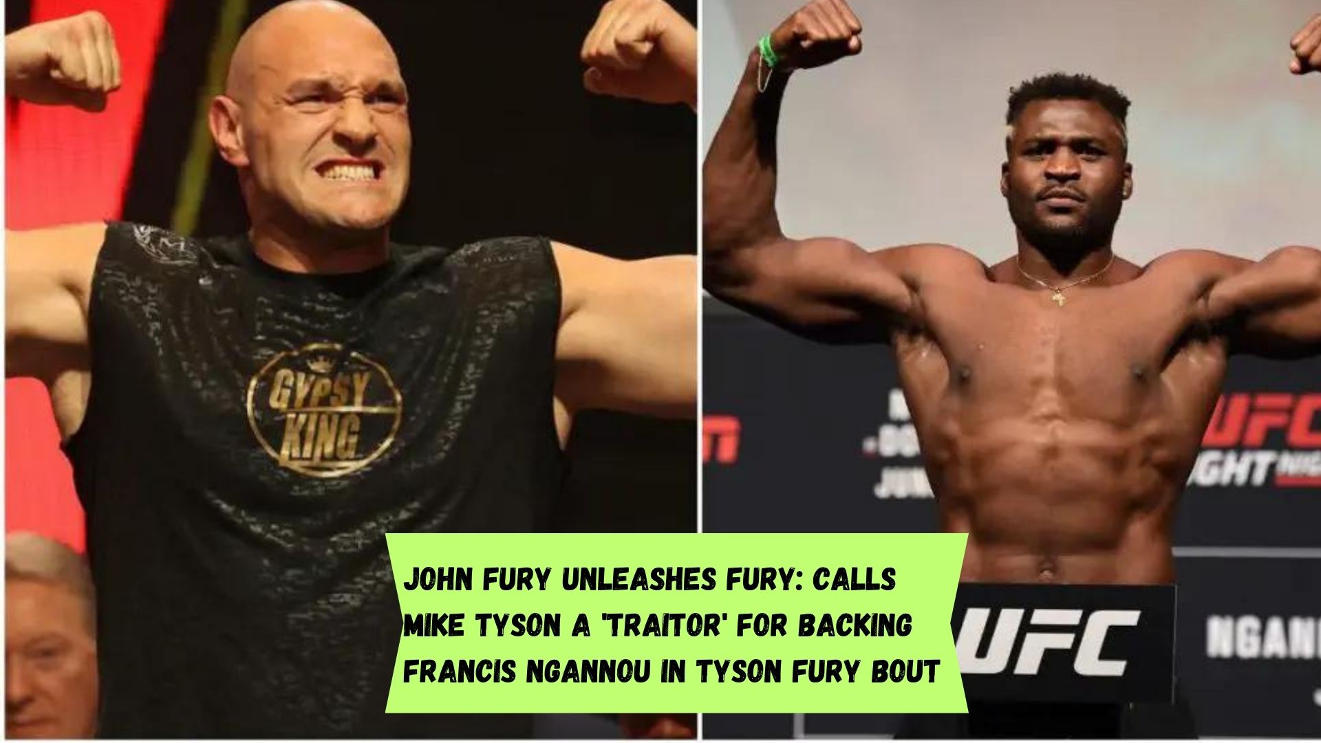 Tyson Fury and Francis Ngannou