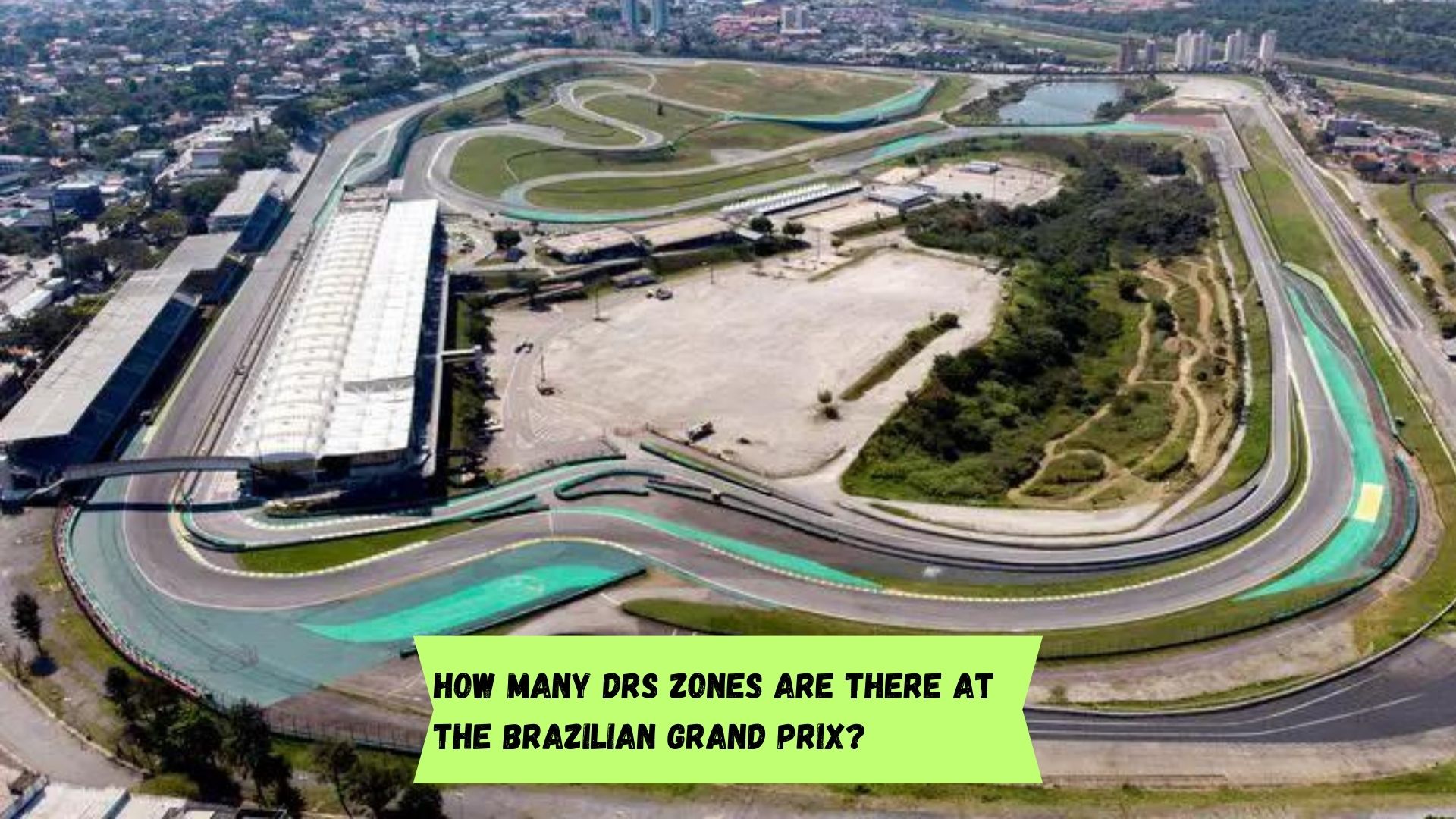 Brazilian Grand Prix DRS Zones