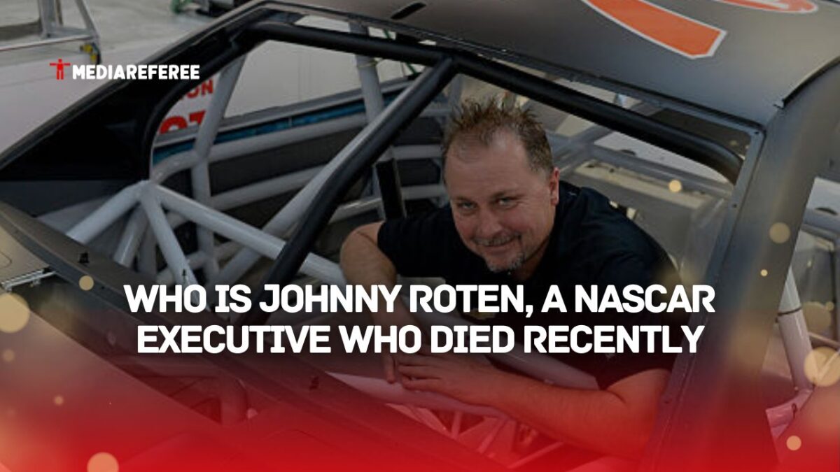 Furniture Row Racing shop foreman Johnny Roten in a car at Furniture Row headquarters. This is a behind the scenes story on Furniture Row crew May 7, 2015.