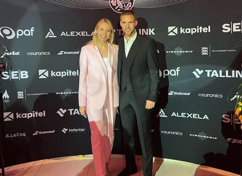 Anett Kontaveit and boyfriend Brent Lepistu