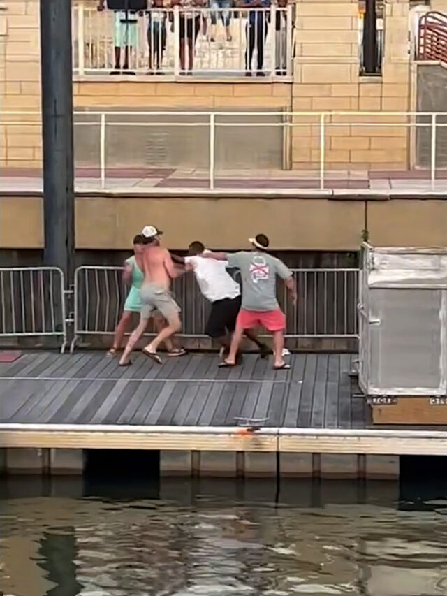 WHAT HAPPENED IN MONTGOMERY, ALABAMA? WILD BRAWL TAKES PLACE ON BOAT 
