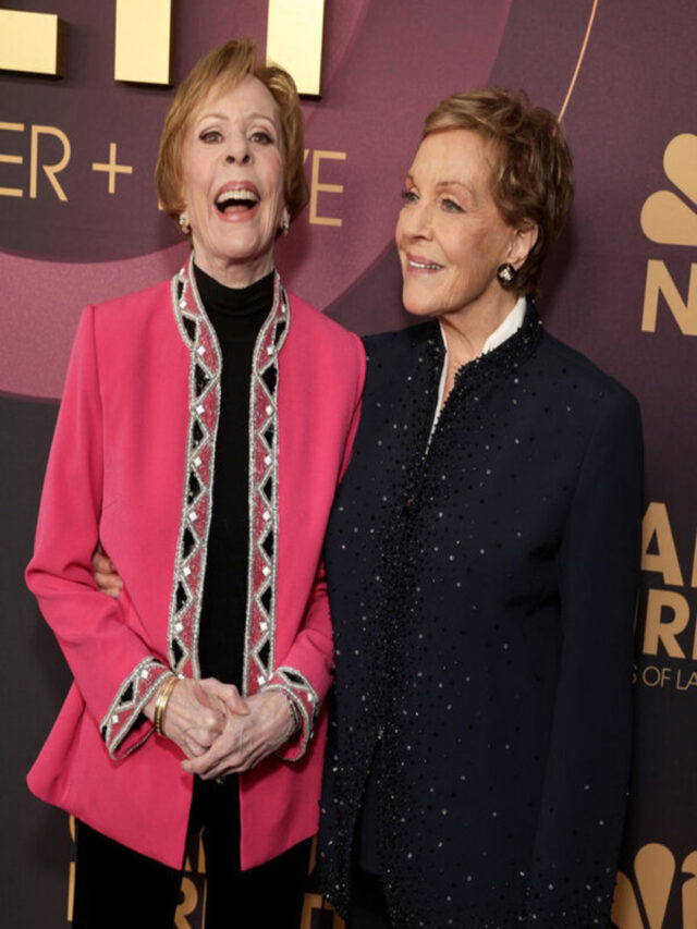 IS CAROL BURNETT GAY? DID SHE ACTUALLY KISS JULIE ANDREWS?
