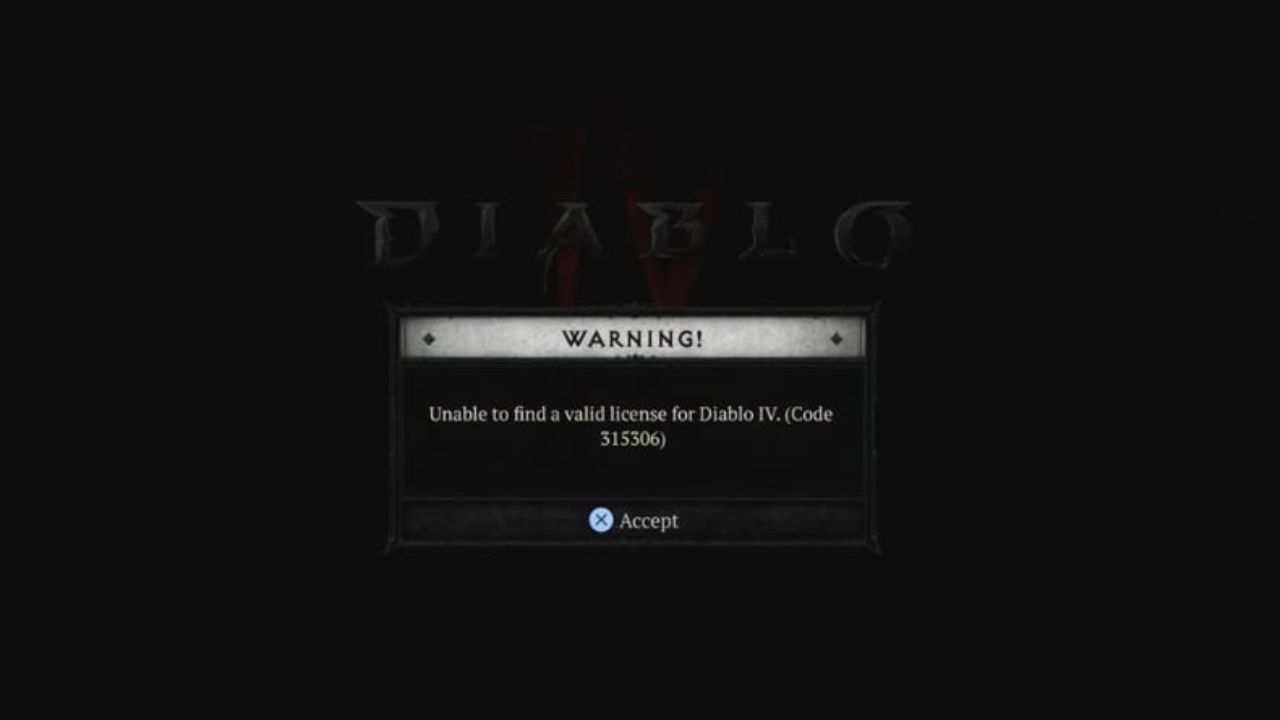 Diablo 4 Valid License