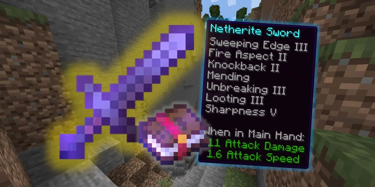 minecraft sword enchantments