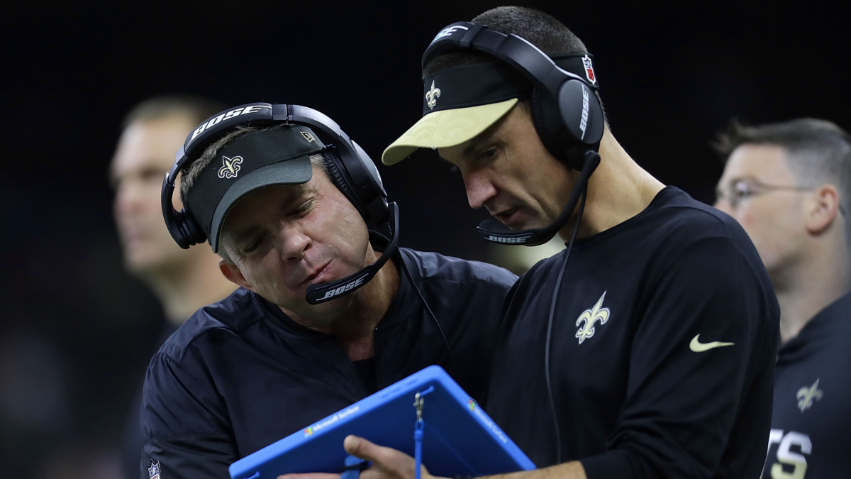 Dennis Allen and Sean Payton