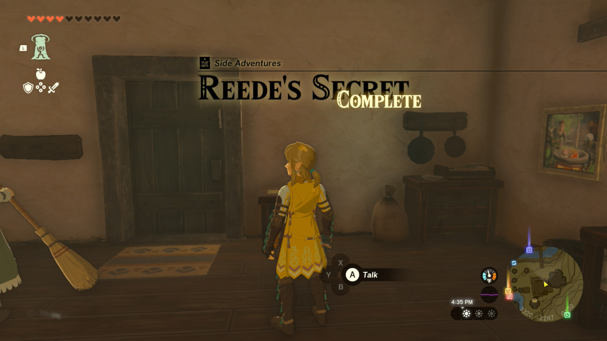 How to Complete Reede’s Secret Side Quest in Zelda: Tears of the ...