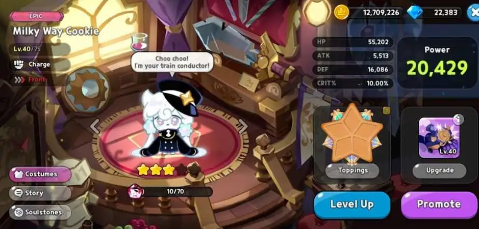 Milkyway cookie Overview in Cookie Run Kingdom