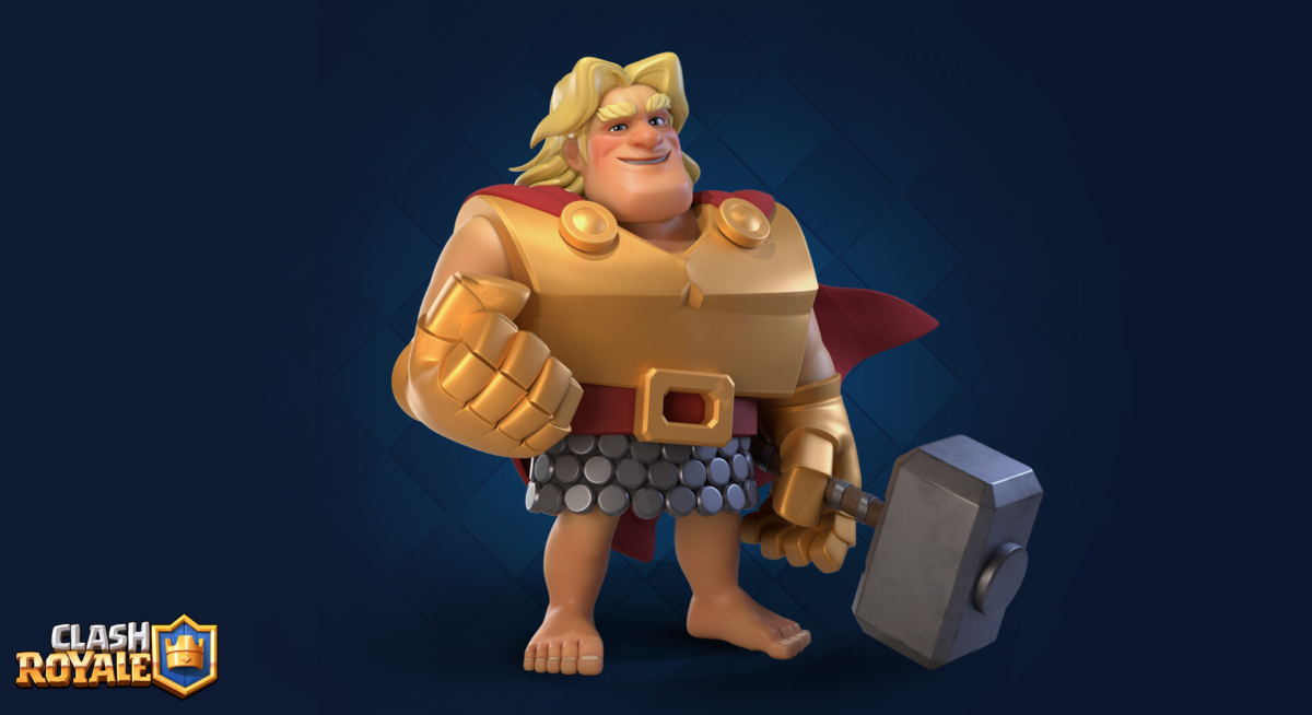Golden Knight in Clash Royale