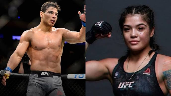 Paulo Costa and Tracy Cortez