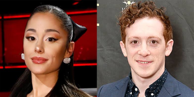 Ariana Grande and Ethan Slater