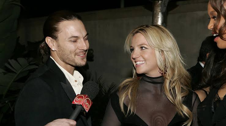 Kevin Federline and Britney Spears