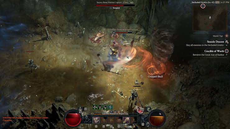 Diablo 4 Seaside Descent dungeon 