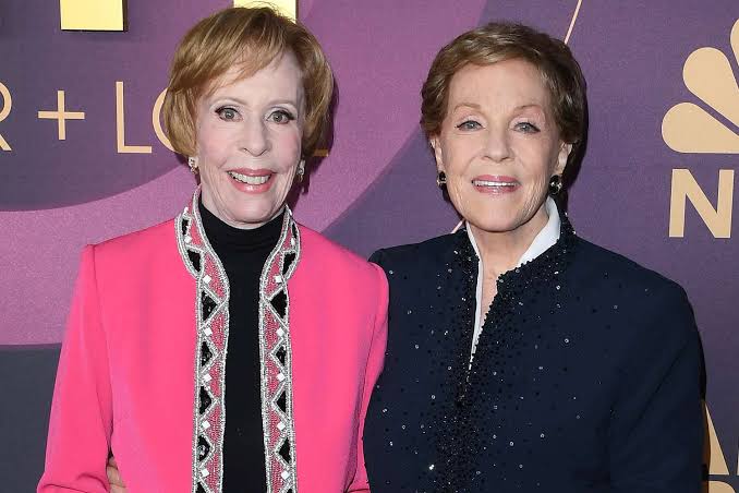 Carol Burnett and Julie Andrews