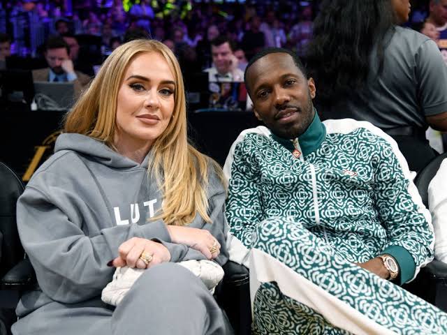 Adele and Rich Paul