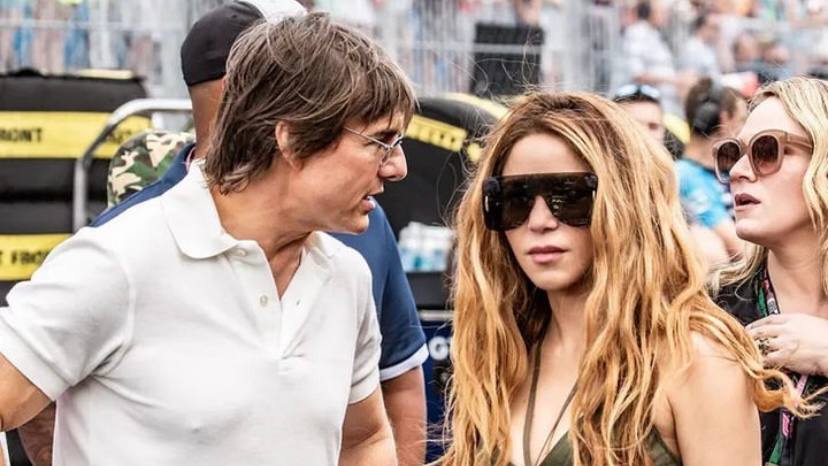 Did Shakira reject the advances of Tom Cruise?