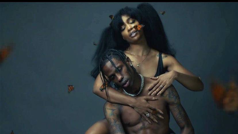 SZA and Travis Scott