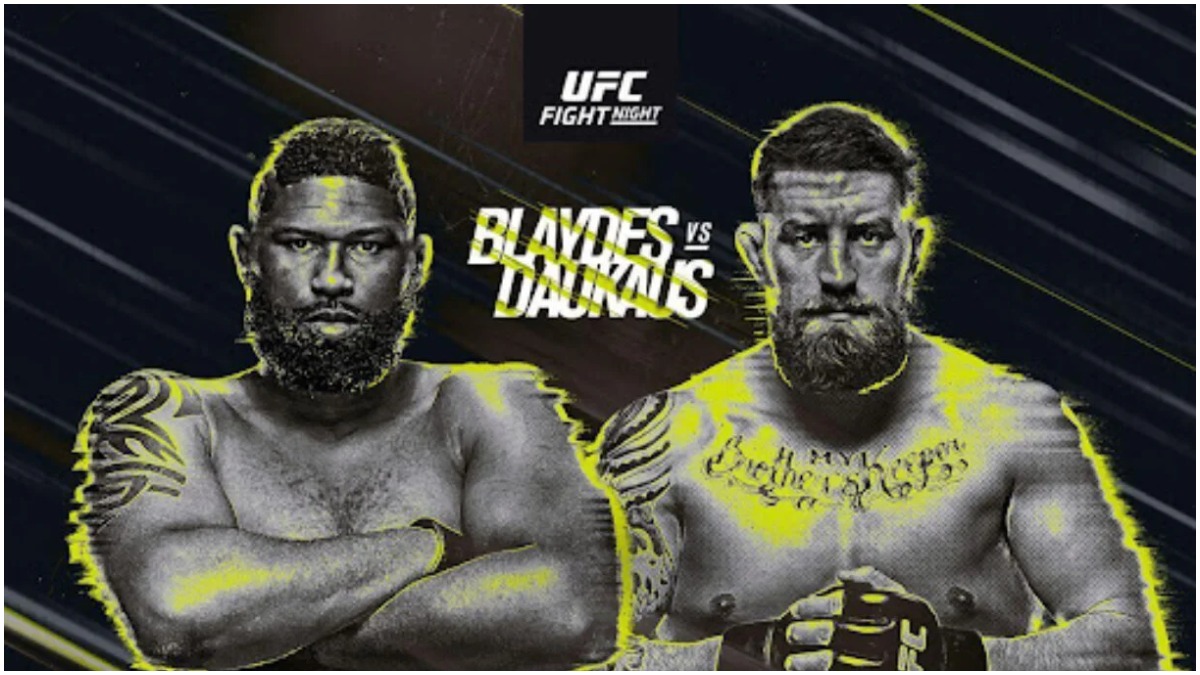 UFC Columbus: Blaydes vs Daukaus live stream