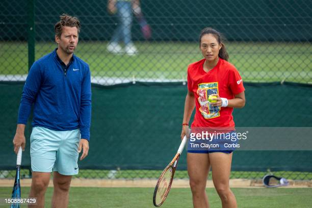 Wim Fissette Qinwen Zheng Coach