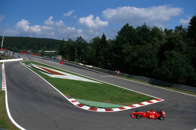 Bus Stop Chicane at Spa