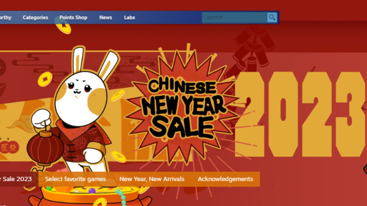 Steam Lunar New Year Sale