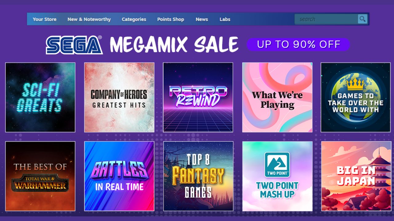 Steam Sega MegaMix Sale