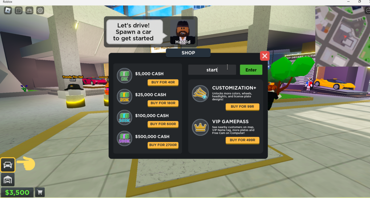 Roblox Taxi Boss Codes