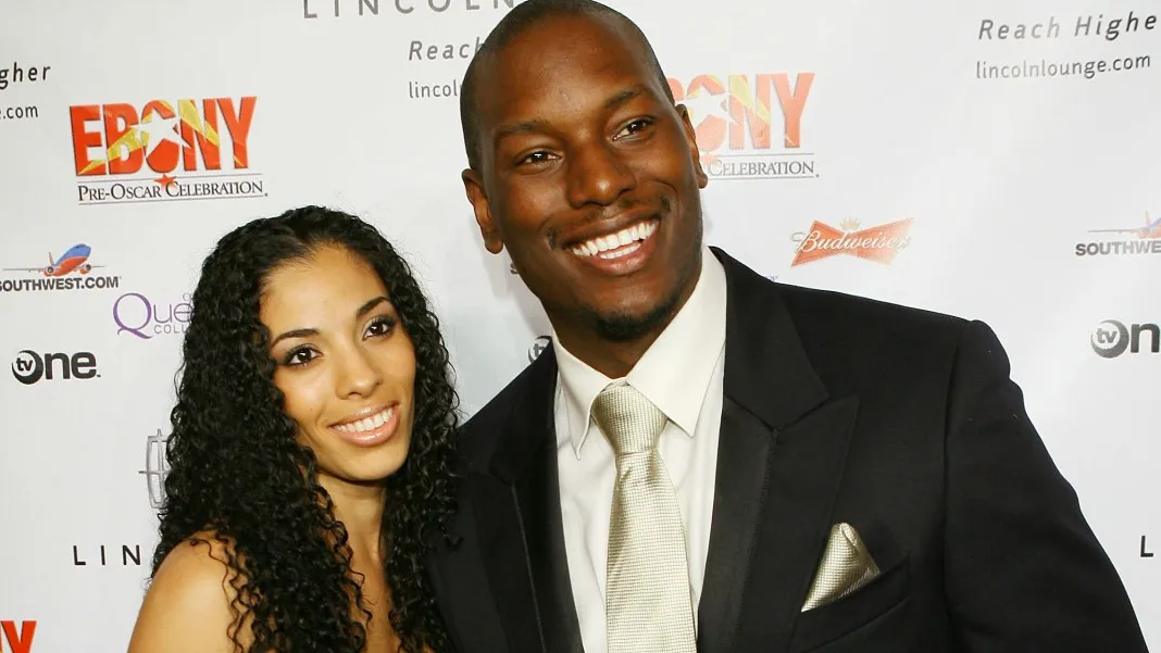 Tyrese Gibson with his ex-wife