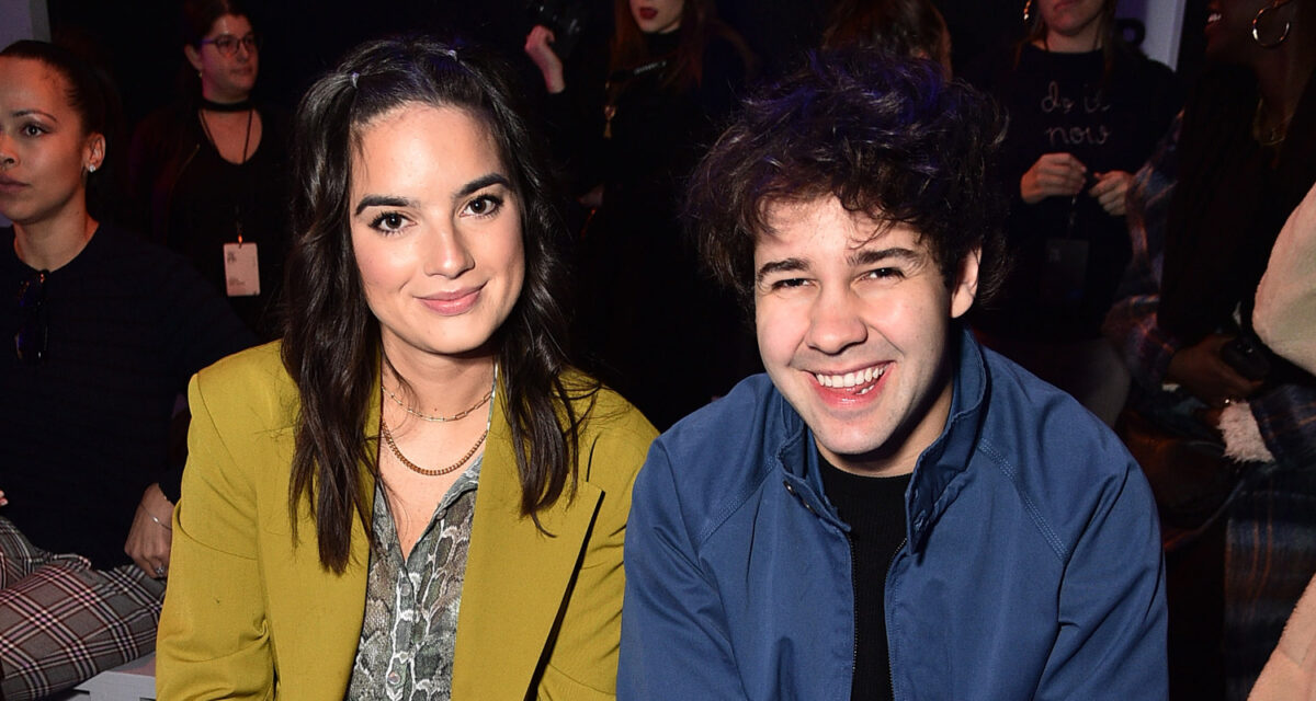 David Dobrik with Natalie Mariduena